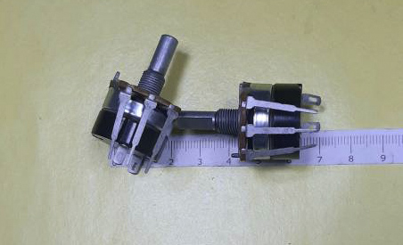 Резистор WH138-1 W/S D24 L=20mm B200K с выкл.